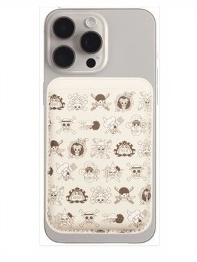 One Piece MagSafe Wallet Jolly Roger All Over Print CultureFly Magnetic Phone